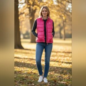 Browning Women's Duck Goose Down Puffer  Vest Jacket Large